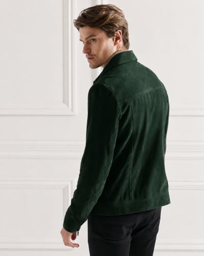Image of Leather Jacket For Men Suede