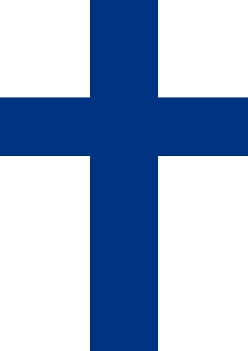 Drapeau de jardin Finlande Toland Home Garden en tissu haut de gamme résistant aux UV