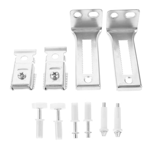 Juego de Herrajes para Puerta Plegable de 8 piezas LALAFINA Kit de Reparación para Armario Rodillos Deslizantes Resistentes Instalación Fácil Uso en Casa miniatura 1