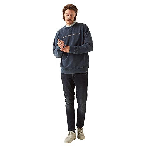 Garcia Herren Sweater Sweatshirt, Dark Moon, S