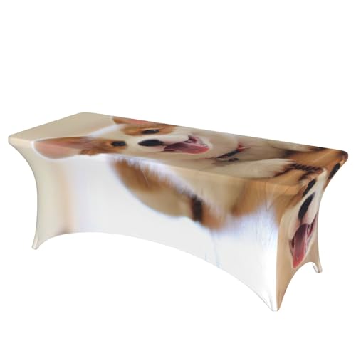 Nappe de table extensible corgi 1,8 m pour habiller vos banquets - 2