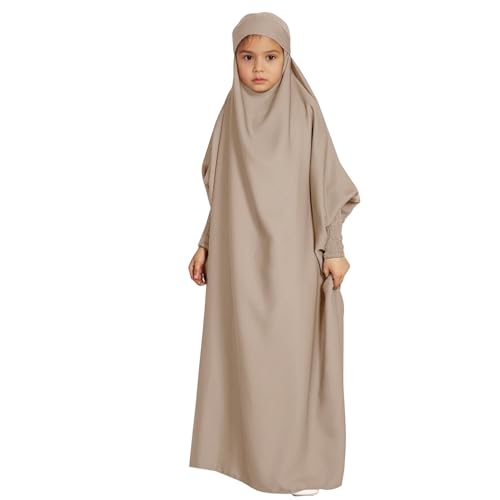 Robe fille musulmane pour fêtes de famille et grands événements