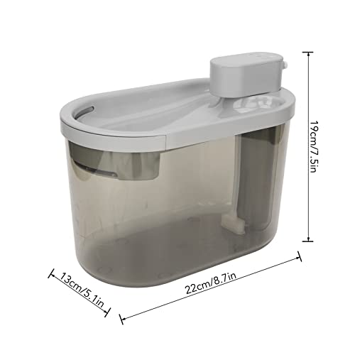 Fuente automática para agua de gato de 2200ml capacidad miniatura 2