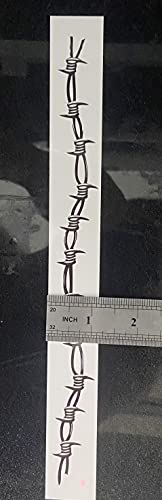 Barbed Wire Temporary Tattoos, 9-Pack Large Barbed Wire Armbands Tattoo Stickers For Men Women, Variety Totem Tattoos #TOP2