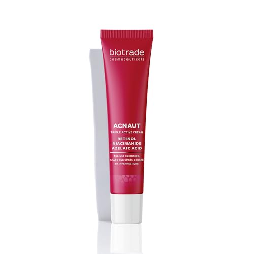 Biotrade Triple Active Spot Cream mit Retinol, Azelainsäure und Niacinamid – Sanfte Pflege bei Unreinheiten und fettiger Haut sowie Makeln nach Unreinheiten – 30 ml