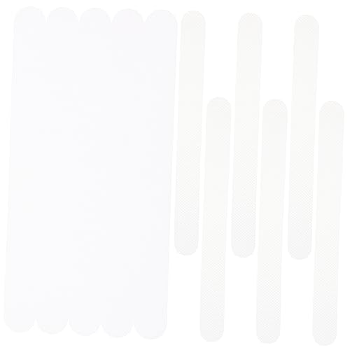 KONTONTY 1set Slip Bathroom Stickers for Shower and Bathtub Safety Nonslip Decals for Stairs Easy to Apply and No 20pcs