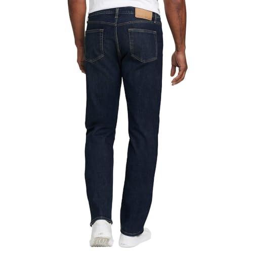 Eddie Bauer Men's Classic Straight Fit Stretch Denim Jeans (US, Waist Inseam, 40, 29, Regular, Regular, Dark Blue)2