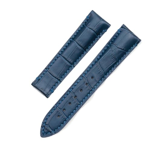 Bracelet montre 20mm en cuir véritable pour Oris Artix avec boucle déployante