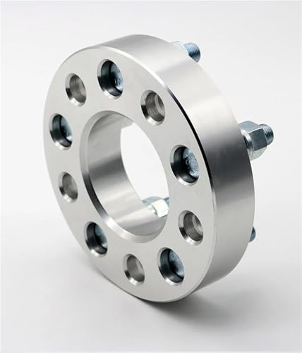 Adaptateur de moyeu de roue en alu forgé élargisseur de voie 50mm argenté pour Suzuki Jimny