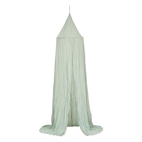 marque Atmosphera, créateur d'intérieur Ciel de lit Double Gaze de Coton Vert