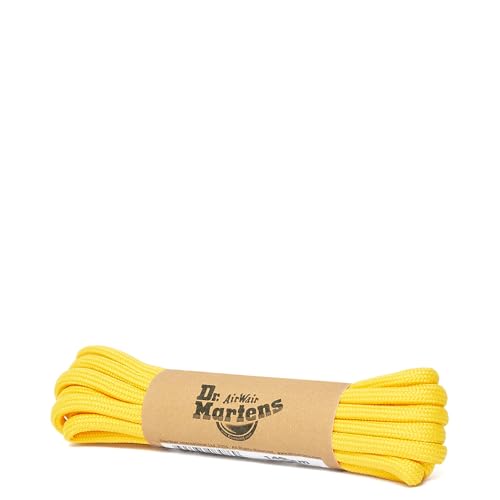 Dr. Martens 140CM Round Lace 8-10I-EA, Yellow, 140 cm M US