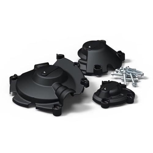 Cubierta de motor para MT-10 2015-2023: protector de carter de aluminio resistente 6