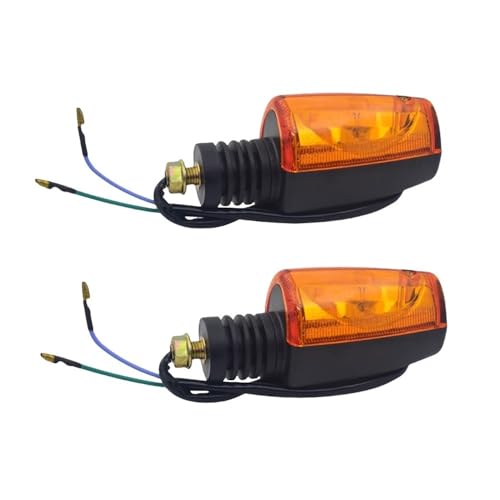 Clignotants moto clignotant d'avertissement orange pour Dayun AX100 CG150 HJ125A