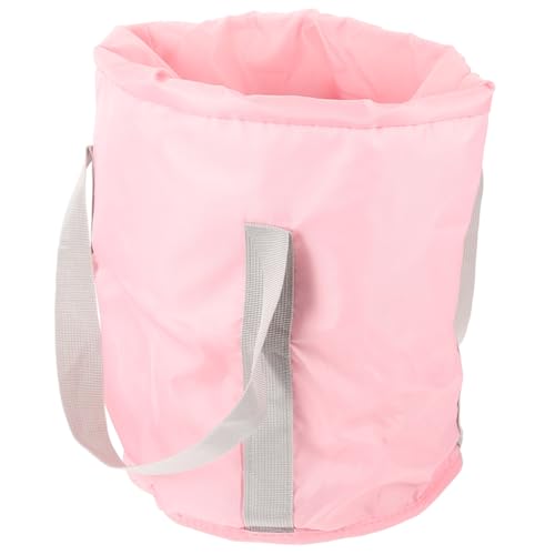 POPETPOP Cubo Plegable para Remojo de Pies Portátil de Oxford Duradero con Gran Capacidad y Asas Cómodas para Uso Exteriores Interiores