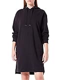 s.Oliver; Sweatkleid mit Kapuze; Damen; Erwachsener; schwarz