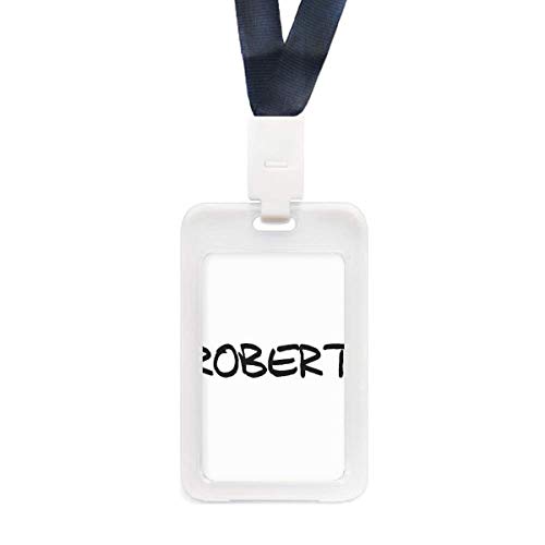 Étui carte de crédit transparent personnalisé Robert pour éviter les rayures et l'usure de la puce
