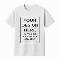 Fully Personalised Design - Upload your own photo, logo or text with a choice of fonts and colours - tailor every tee to your vision Available in White or Black - Choose your colour for the perfect backdrop to your custom creation Adult & Kids Sizes ...