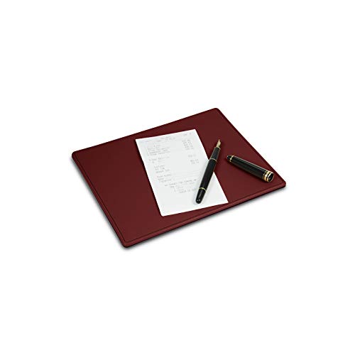 Lucrin - Signing pad (7.9 x 6.7 inches) - Burgundy - Genuine Leather