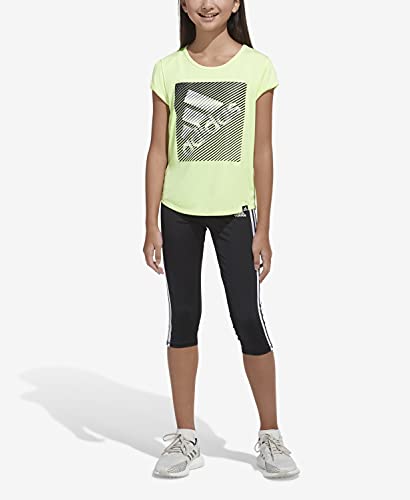 Image of adidas Girls' Short Sleeve Scoop Neck Tee T-Shirt