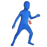 Morphsuits KSBLM - Costume per Travestimento (Bambini), Taglia: M, Colore: Blu