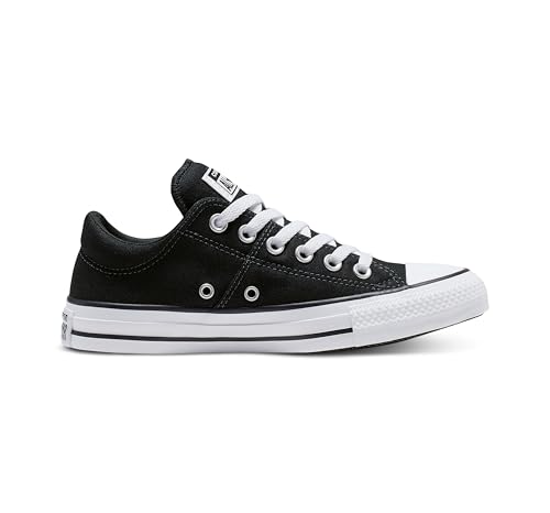 Converse Women's Chuck Taylor All Star Madison Low Top, Black/White/Black, 7