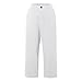 Spring 2026 Fashion,Plus Size Spring Cotton Linen Pants for Women 2026 Summer Cropped Wide Leg Elastic Waist Trousers Trendy Dressy Casual Teacher Gauze Outfits Seniors Beach Vacation Clothes White