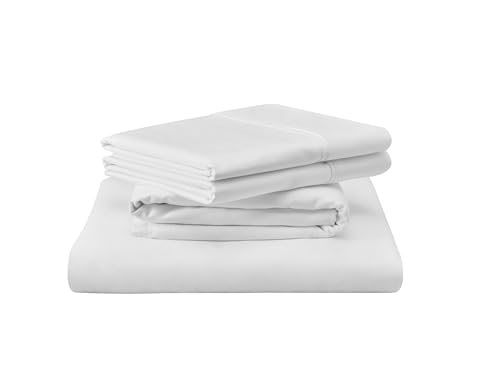 TEMPUR Luxe Egyptian Cotton Sheet Set White - King