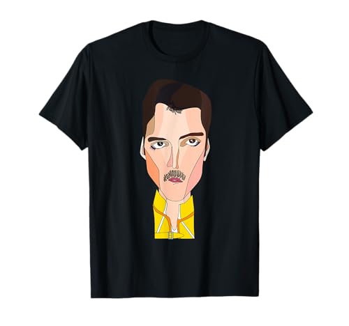 Rock & Opera Icon Tribute Portrait Artwork T-Shirt