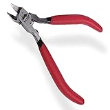 aurochs 極薄刃 ニッパー 片刃 精密 プラスチック専用 工具 プラモデル 模型 ゲートカット せなすけコラボモデル （レッド＆ブラック/右手用）