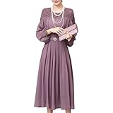 [Collecala] レディース ドレス レース 結婚式 パーティー ランタンスリーブドレス スパンコールレース フレア ロング 結婚式 ワンピース パーティー オケージョンどれす お呼ばれ 二次会 成人式 同窓会 ワンピース レディース春物 秋物