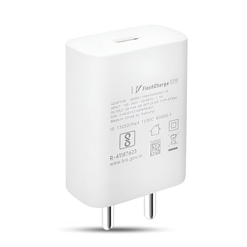 Image of Original Vivo 66W Flash USB Type C Charger For Iqoo Z6 /Z6 44W /Z6 Lite 5G /T1 /Neo 6 /Z7 /Z7 Pro /V23 /V23E /V23 Pro /V25 /V25E /V25 /V26 /Y35 /Y73 /V215G /T1 /T2 /Z6X /Y200 /V|Y|X Series USBC Charge Adaptor, White