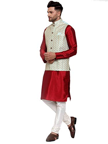 Image of Jompers Men Embroidered Waistcoats /Nehru jeckets.