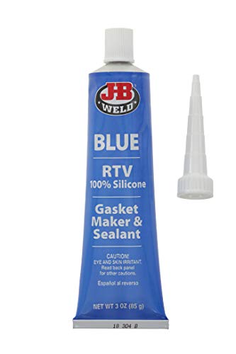 Image of J-B Weld 31316 RTV Silicone Gasket Maker and Sealant - 3 oz. - Blue