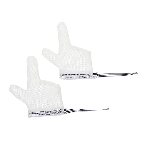 Abaodam Nylon Baby Gloves Newborn Mittens Thumb Sucking Guard Soft Comfortable Fingertip Mittens for Boys Girls