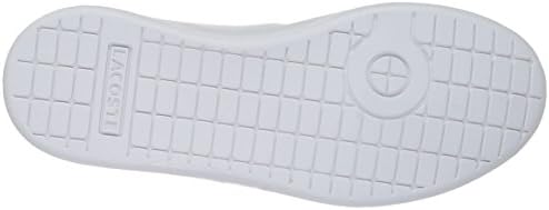 Lacoste Unisex-Baby Kids Carnaby Evo Spc Sneaker Sneaker, White/Navy, 4. M US Toddler | Image 3