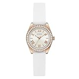 GUESS Reloj de pulsera para mujer Mini Luna GW1000L3 de silicona
