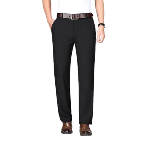 Silamone Timeless Stretch Pants, Timelessflex - Men's High Stretch Straight Fit Pants, Comfortable Breathable