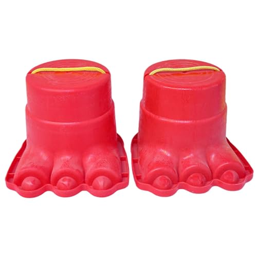 Zancos para entrenamiento de equilibrio: juego de balanzas para escalones de 13,5 cm, herramienta de desarrollo de habilidades motoras, ayuda para la estabilidad del marco de PP | Interior Exterior Co