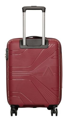 Image of VIP Polypropylene Aristocrat Hard Shell Luggage Set, 55 /66 /76 cm,Set of 3 Suitcases with 8 Spinner Wheels,Number Lock and 7 Years International Warranty (Maroon)