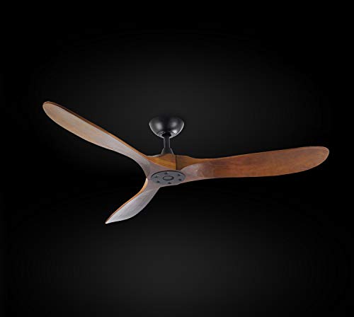 Indoor/Outdoor Ceiling Fan - Vintage Rustic Propeller Wood Indoor/Outdoor Ceiling Fan - 52â€ Diameter