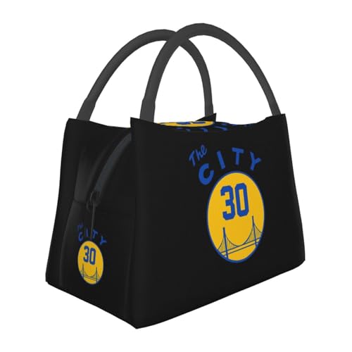 バスケ選手 ステフィン カリー (1) ランチバッグ 保冷バッグ 弁当バッグ 大容量 おしゃれ 持ち運び便利 ソフトクーラー 買い物袋 ミニトートバッグ 通勤 通校 旅行 ピクニック かわいい プレゼント