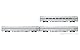 Jouef HJ4179 SNCF, Expo-Zug, 3-teiliges Paket mit 2/2 Personenwagen, Grau