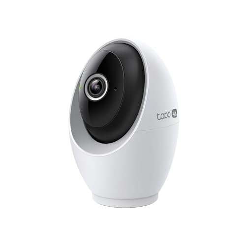 Tapo C260 4K 8MP Überwachungskamera Innen 360°, Lokale KI-Erkennung, Physischer...