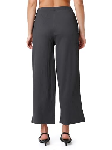Image of Smarty Pants Women's Cotton Rib Pleated Trouser.