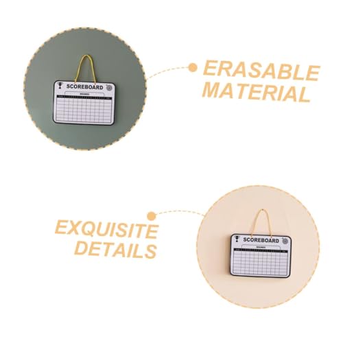 Marcador de puntuación de golf doble cara SOLUSTRE 2pcs miniatura 7