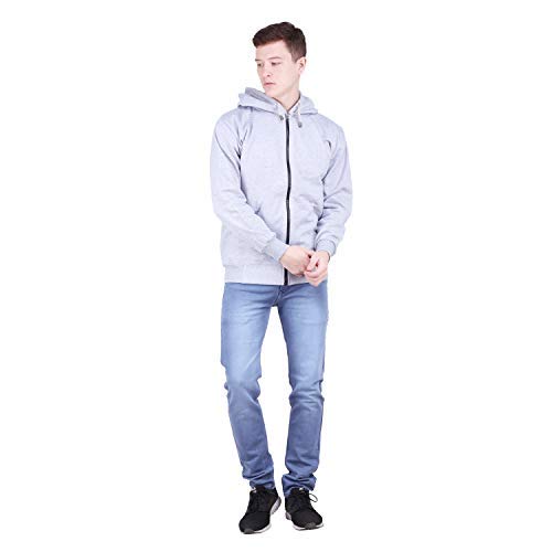 Image of Men's Cotton Hooded Neck Hoodie
