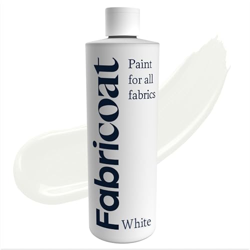 Image of Fabricoat Fabric Paint & Upholstery Dye, White, Flexible Finish