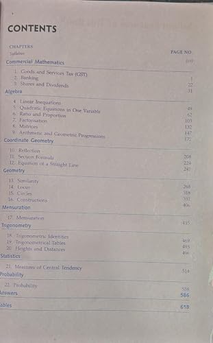 Image of Understanding ICSE Mathematics Class X by M L Aggarwal, Including Competency Focused Questions