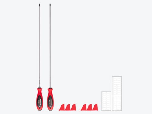Image of TEKTON Phillips and Slotted Screwdriver Set 2-Piece | DWZ90114