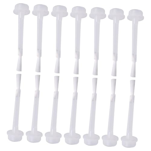 NOLITOY Nail Brush 50pcs Nail Polish Replacement Brush Heads Gel Polish Applicator